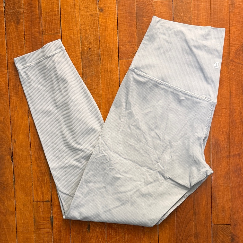 Lululemon Ribbed Nulu Align Pant 25” - 8 - Light Blue